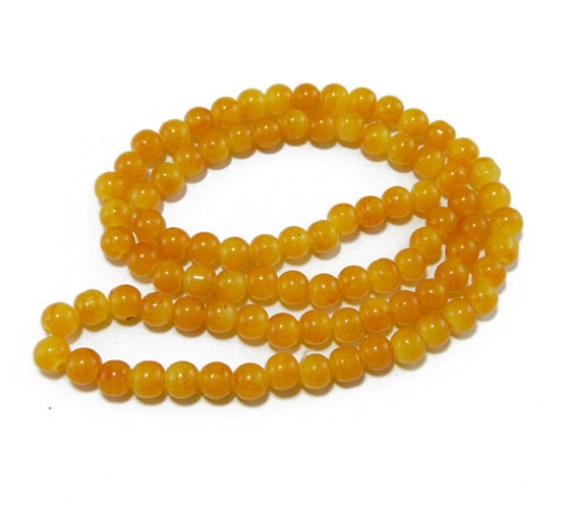 8mm Round Glass Beads