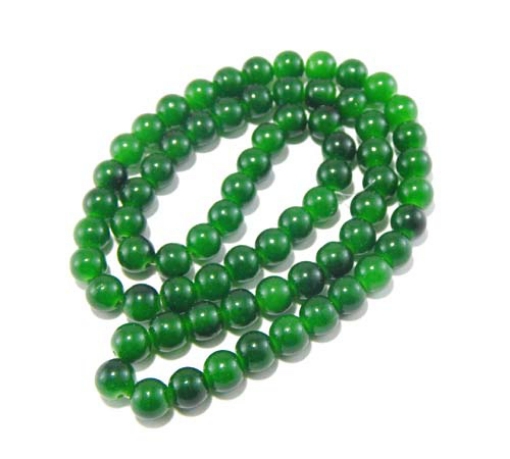 10mm Round Glass Beads