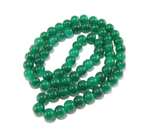 10mm Round Glass Beads