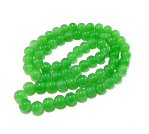 10mm Round Glass Beads