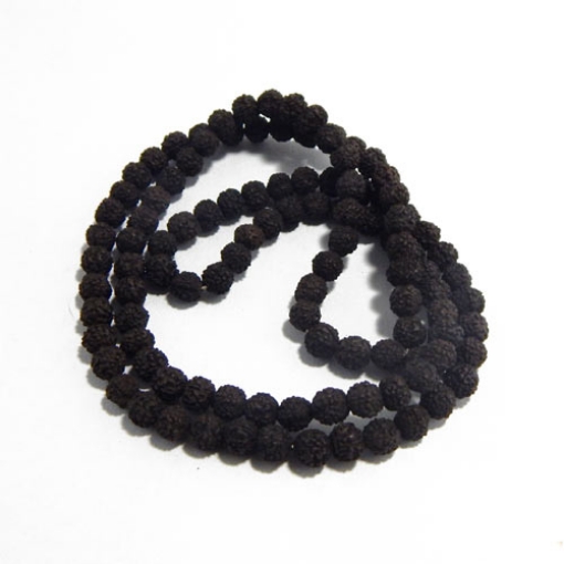 Black Rudraksha String 8mm