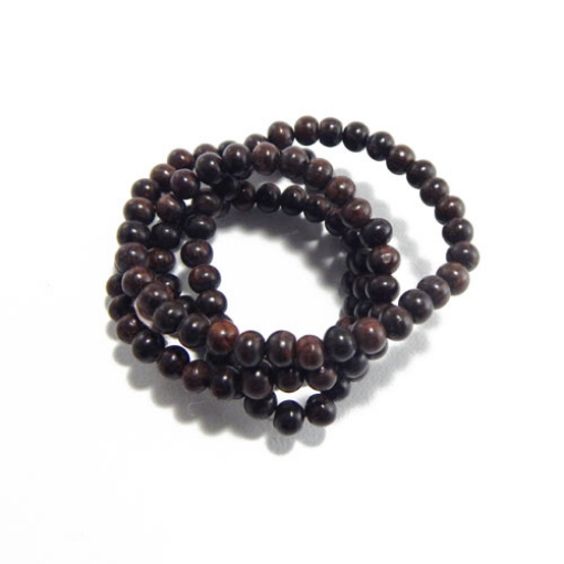 Rosewood Beads 6mm