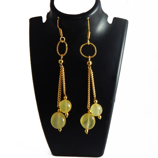 Gem Stone Fancy Earrings