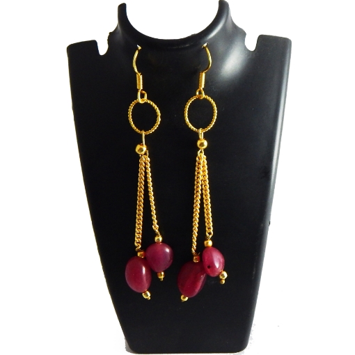 Gem Stone Fancy Earrings