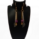 Show details for Gem Stone Fancy Earrings Picture of Gem Stone Fancy Earrings