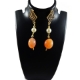 Gem Stone Fancy Earring Gem Stone Fancy Earring