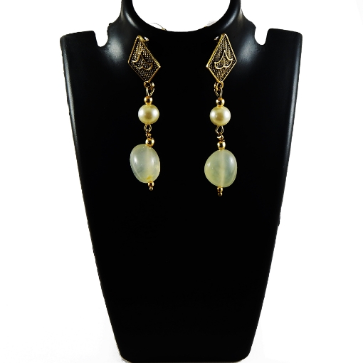 Gem Stone Fancy Earring