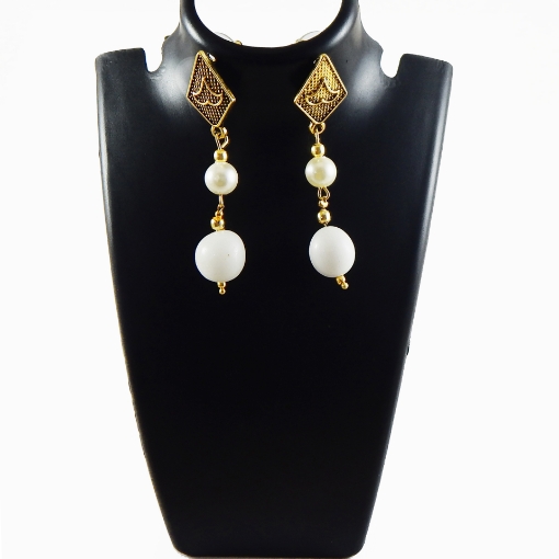 Gem Stone Fancy Earring