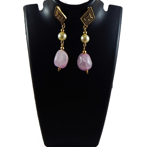 Gem Stone Fancy Earring