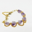 Gemstone Amethyst Bracelet