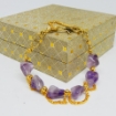 Gemstone Amethyst Bracelet