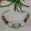 YellowAventurine & White Sandal Wood Bracelet