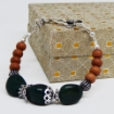 GreenAventurine & White Sandal wood Bracelet