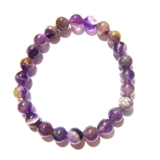 Amethyst Dark Gemstone Bracelet 