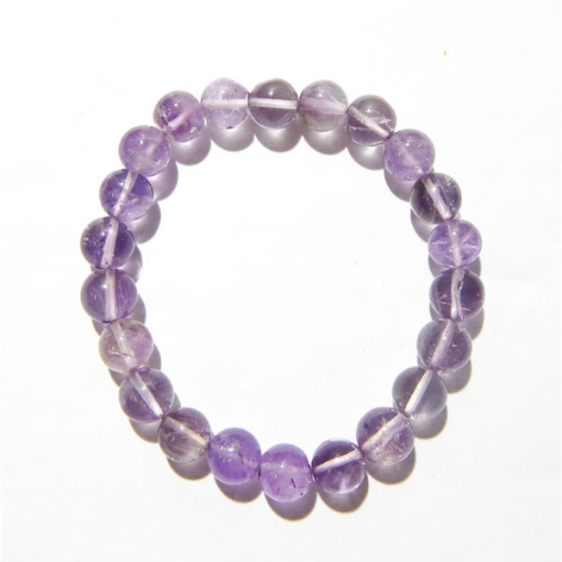 Amethyst Light Gemstone Bracelet 