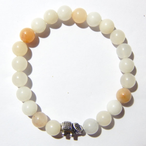 Peach Agate  Bracelet