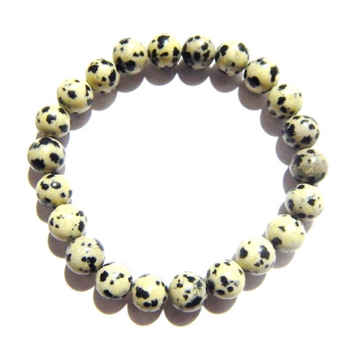 Dalmatian Jasper Gemstone Bracelet 