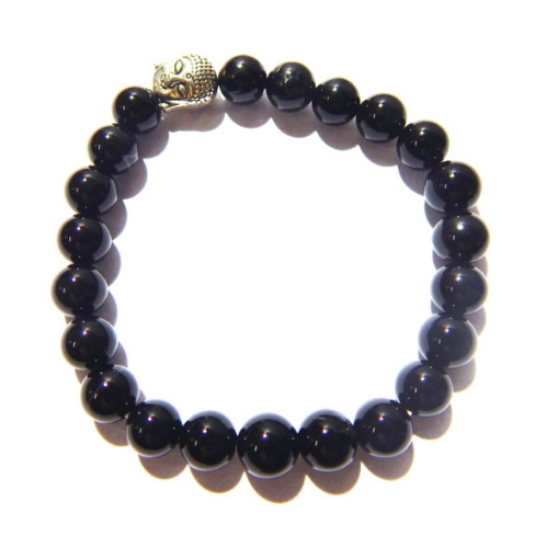 Black Onyx  Gemstone Bracelet