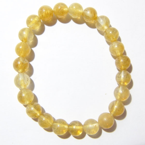 Yellow Chalcedony  Bracelet 