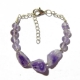 Gemstone Amethyst Bracelet Gemstone Amethyst Bracelet