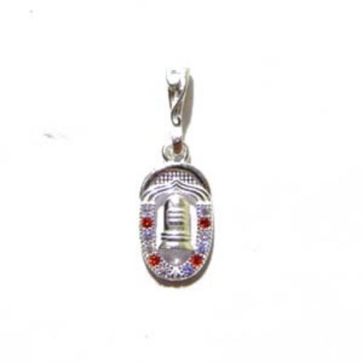 silver shiva lingum Pendant