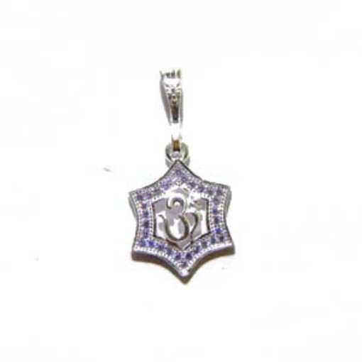 Silver Aum Pendant