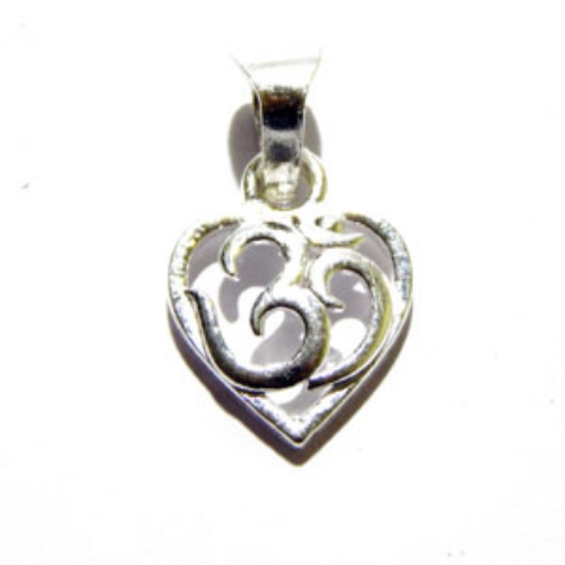 Silver Aum Pendant