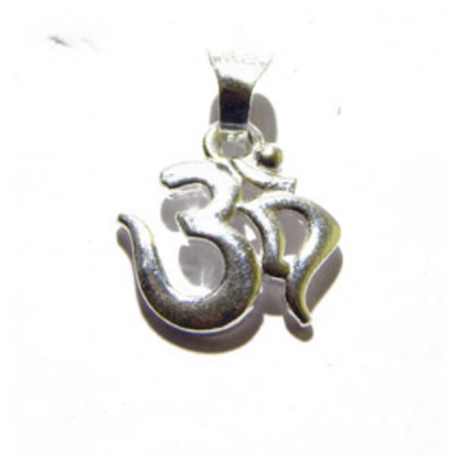 silver ganesha pendant