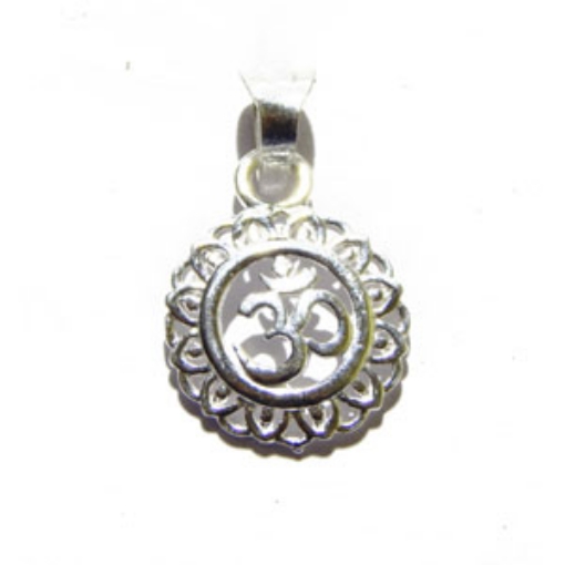 Silver Aum Pendant