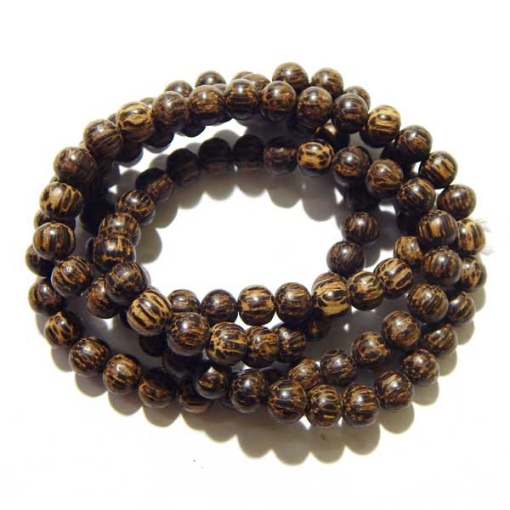 Palm Wood Beads String