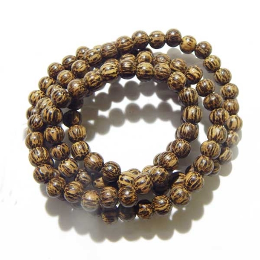 Palm Wood Beads String