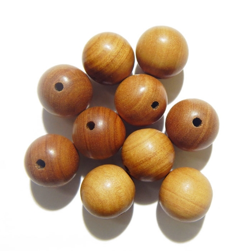 18mm Sandal Wood Beads