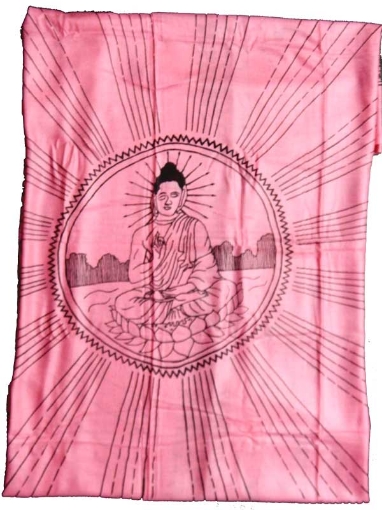 Large Size Buddha Printed Stole