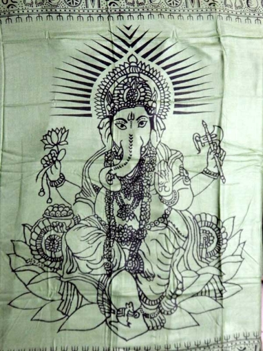 Large Size Ganesha Printed Stole