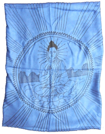 Large Size Stole with Buddha  Print