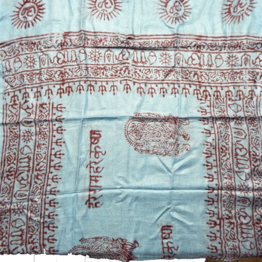 Small Size Ganesha Printed Stole