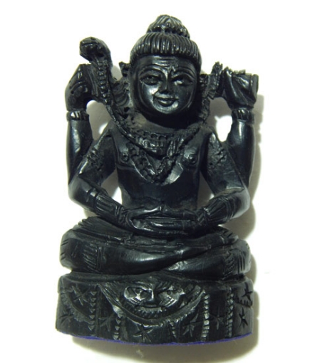 Lord Shiva  Ebony Wood Murti