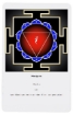 Manipura chakra yantra On Pocket Card