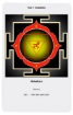 Muladhar Chakra Yantra On Pocket Card