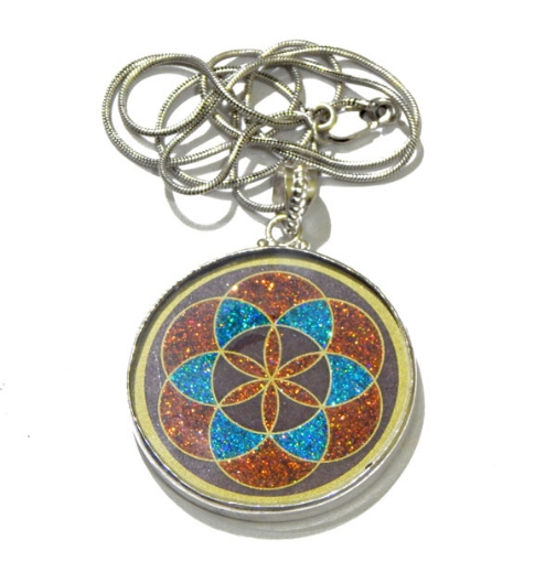 Picture of Seed Of Life Sacred Geometric Pendant