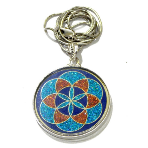 Picture of Seed Of Life Sacred  Geometric Pendant