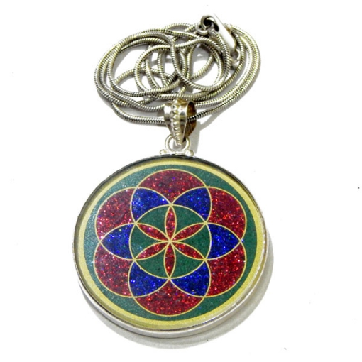 Picture of Seed Of Life Sacred  Geometric Pendant