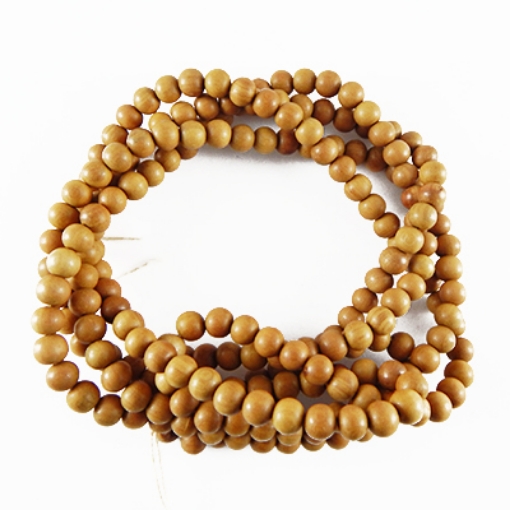 Picture of White Sandalwood Beads 8mm