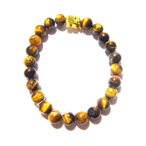 Picture of Tiger Gemstone Bracelet  