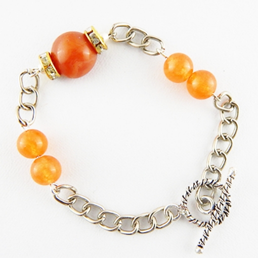 Picture of Gemstone Carnelian Bracelet