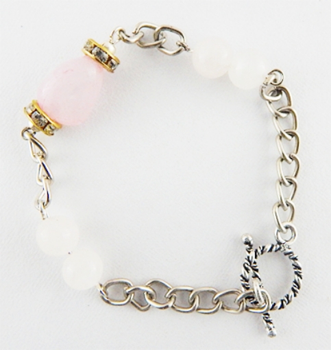 Picture of Gemstone Rose Quartz Bracelet